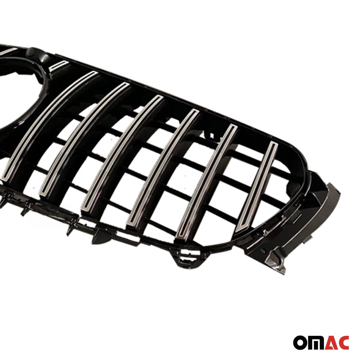 Mercedes-Benz W213 Grill - Omac - GT - Silver - '18-'20